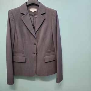 Calvin Klein Women's Gray Blazer